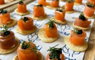 smoked salmon