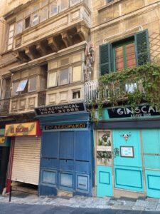 valletta shopfronts